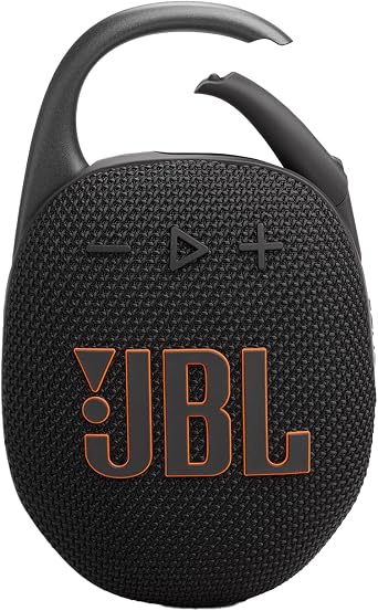 JBL Clip 5, Enceinte Bluetooth Ultra-Portable, Mousqueton intégré, Son Pro, Basses percutantes, 12 Heures…