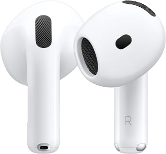 Apple AirPods 4 Écouteurs sans Fil, écouteurs Bluetooth, avec Réduction Active du Bruit, Audio adaptatif,…