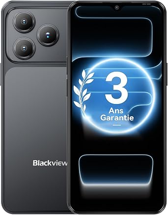 Blackview Telephone Portable Android 16 32MP+13MP Smartphone, 16Go+64Go/2To